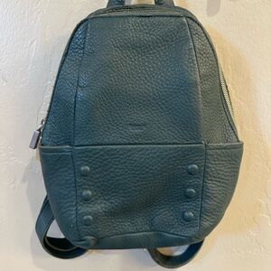Hammitt Teal Pebbled Leather Backpack
